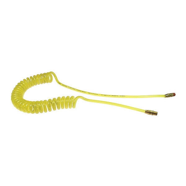 FlexeelCoil 3/8" ID x 20' 3/8" MPT Yellow