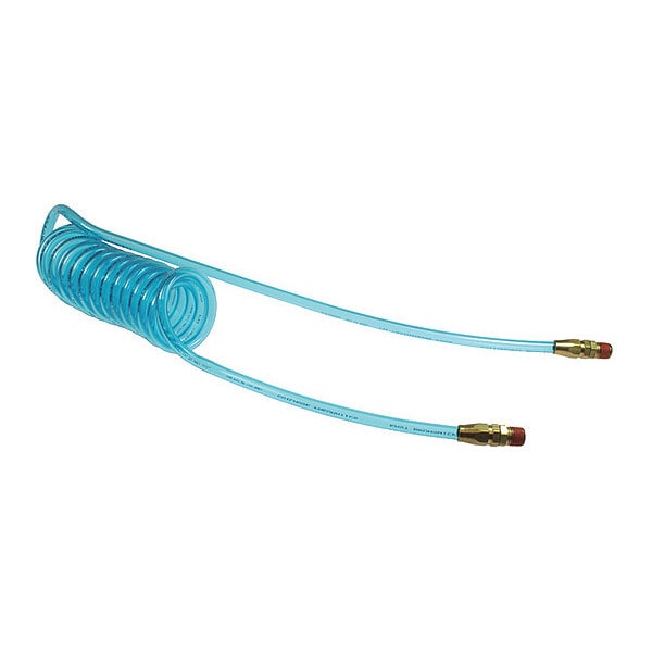 Flexcoil 0.467" ID x 10 Swivel Reuse Transparent Blue