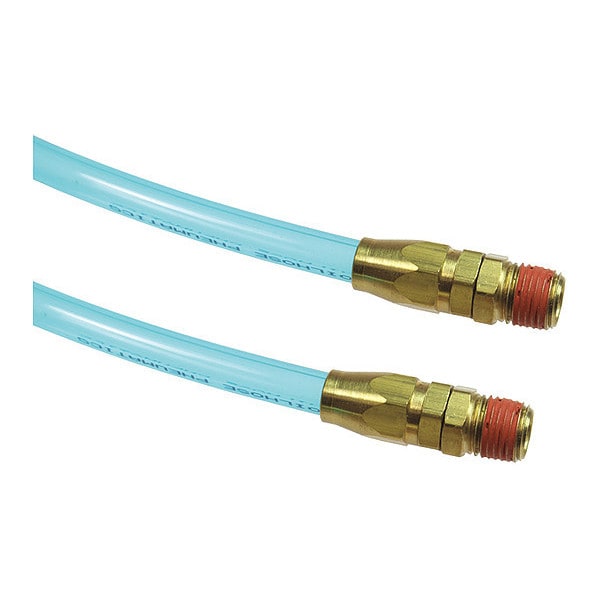 Flexcoil 0.467" ID x 20 Swivel Reuse Transparent Blue