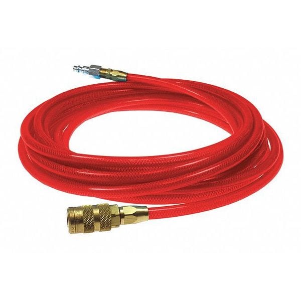 Flexeel Hose 5/16" ID x 100' 1/4" Ind Transparent Red