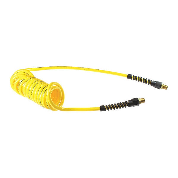 Flexcoil 1/4" ID x 50' 1/4" MPT Rigid Yellow