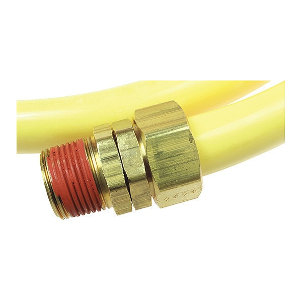 Nylon Coil 3/4" ID x 17' 3/4" MPT Swivel