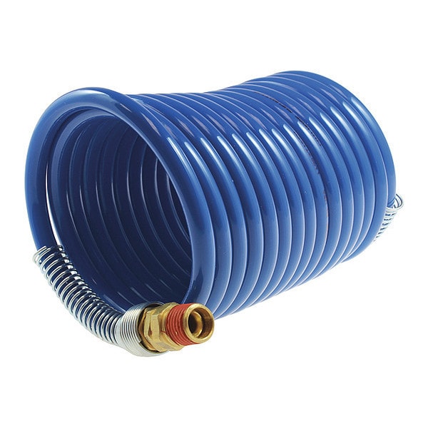 Stowaway Coil 1/4" ID x 50' 1/4" MPT Swivel
