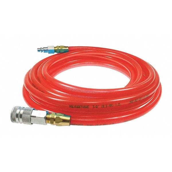 Flexeel Hose 3/8" ID x 100' Transparent Red