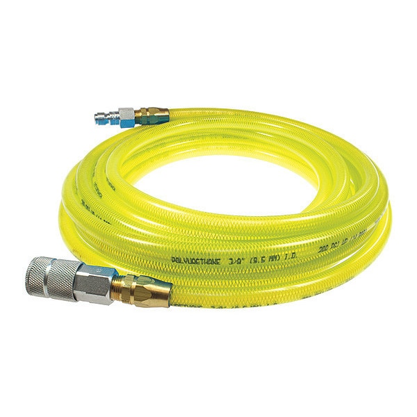 Flexeel Hose 3/8" ID x 50' Transparent Yellow