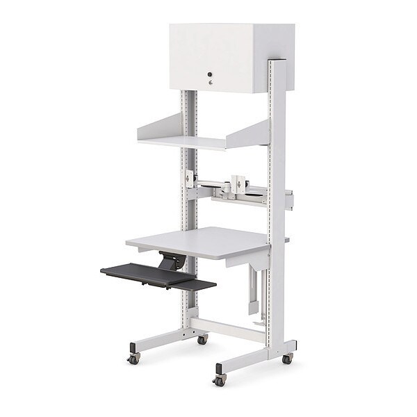 Mobile Computer Stand Workstation