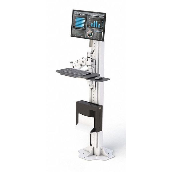 Floor Mount Computer Station
