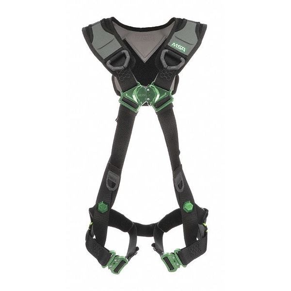 V-FLEX Full Body Harness, XL, 400 lb, Quick-Connect Chest/ Quick-Connect Leg Straps, Back D-Ring