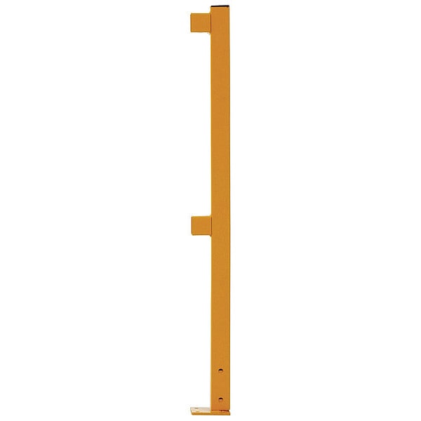 Handrail, 42" High End Post, Yellow