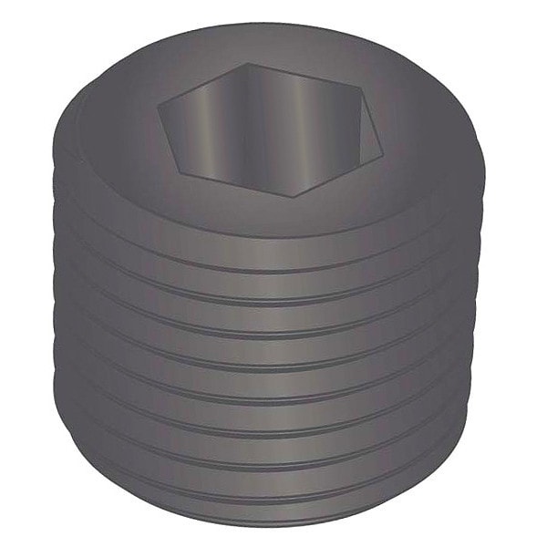 Pipe Plug, 2", Hex Socket, Asme B16.14