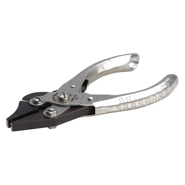 Pliers Parallel Flat, Nose, 5", w/Cutter