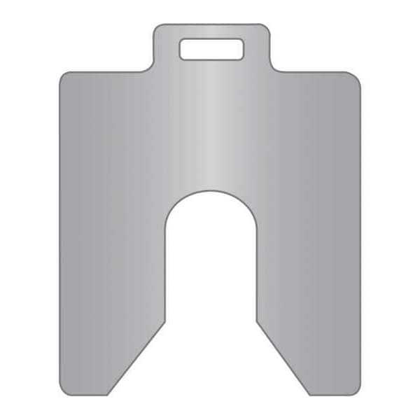 Slotted Shim 5 x 5 (D) x .125 SS 1-5/8"
