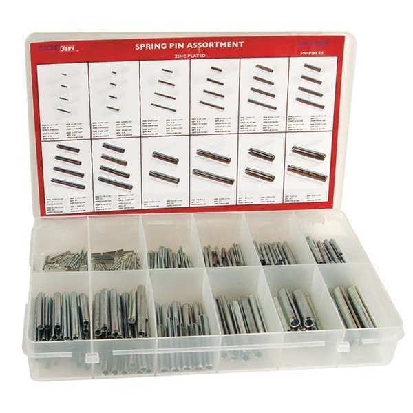 Spring Pin, ZC Assort, 300pcs.