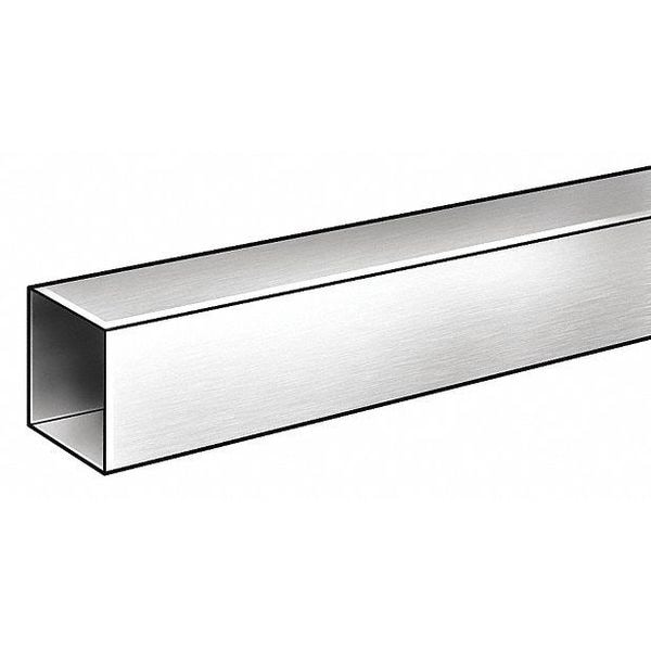 SS Tubing, 316/L, 1-1/2 Sqx.120 WA, 3ft.
