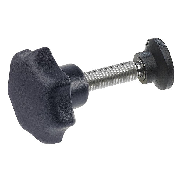 Plastic Hand Knob with SS Stud