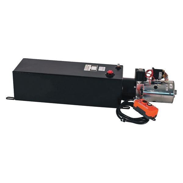 3-Way DC Power Unit-Electric Controls Horizontal 3 Gallon Steel Reservoir