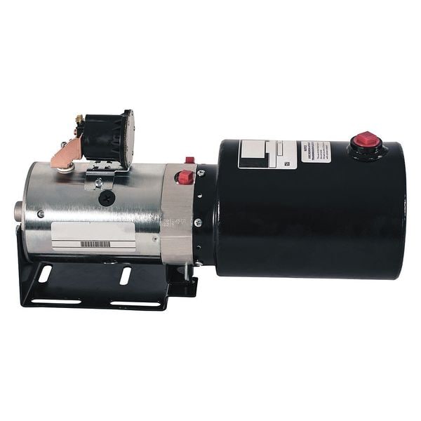 No Valve DC Powered Unit-Externally Adjustable Relief Horizontal 1.00 Gallon