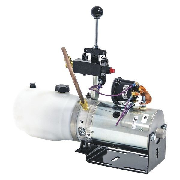 4 Way DC Power Unit-Manual Controls Horizontal 1.3 Quart Reservoir