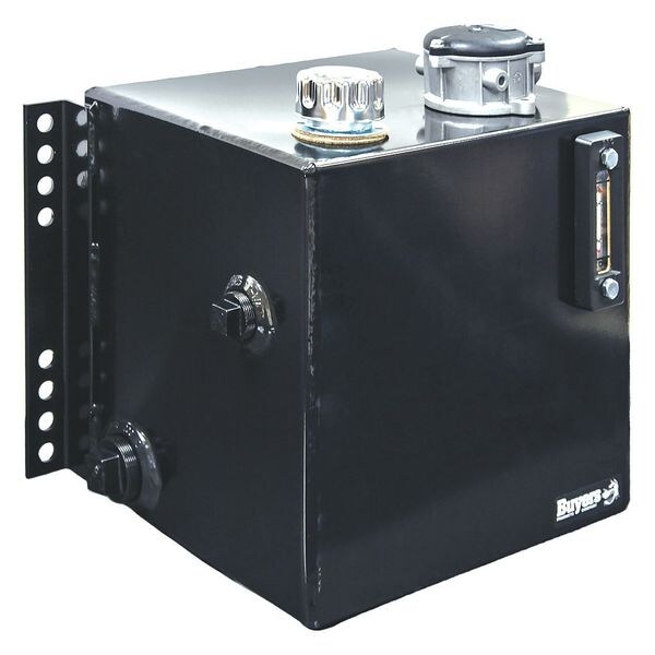 15 Gallon Side Mount Steel Hydraulic Reservoir With 10 Micron Filter