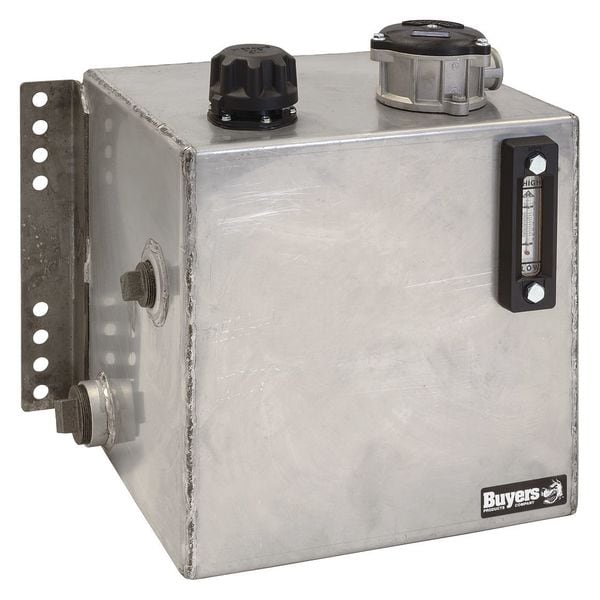 15 Gallon Stainless Steel Bulkhead Hydraulic Reservoir With 10 Micron Filter