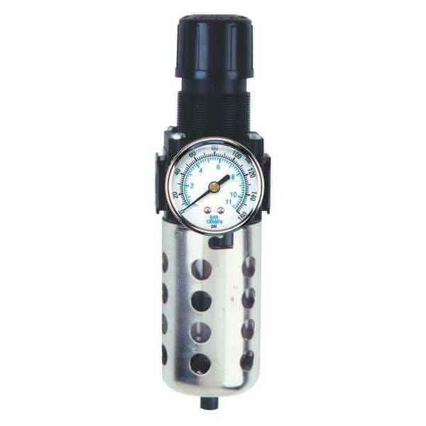Filter/Regulator, Poly Bowl, 1/4"