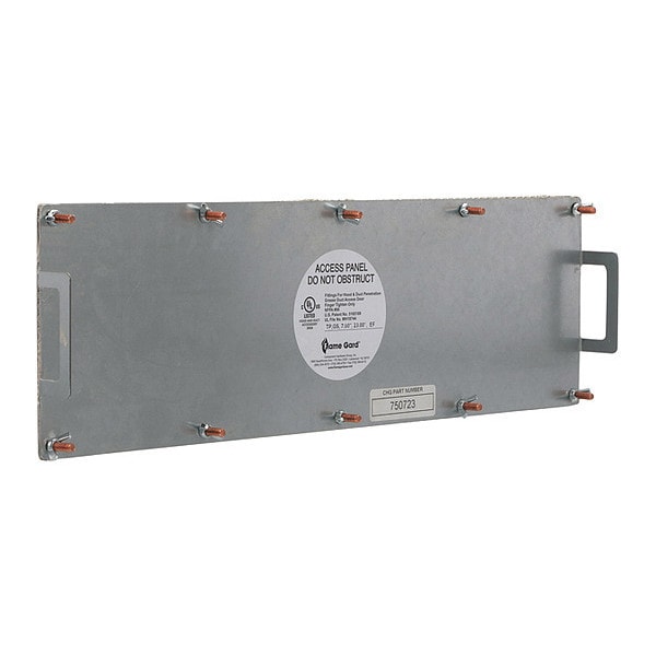Flat Grease Duct Access Door, 12" x 20"