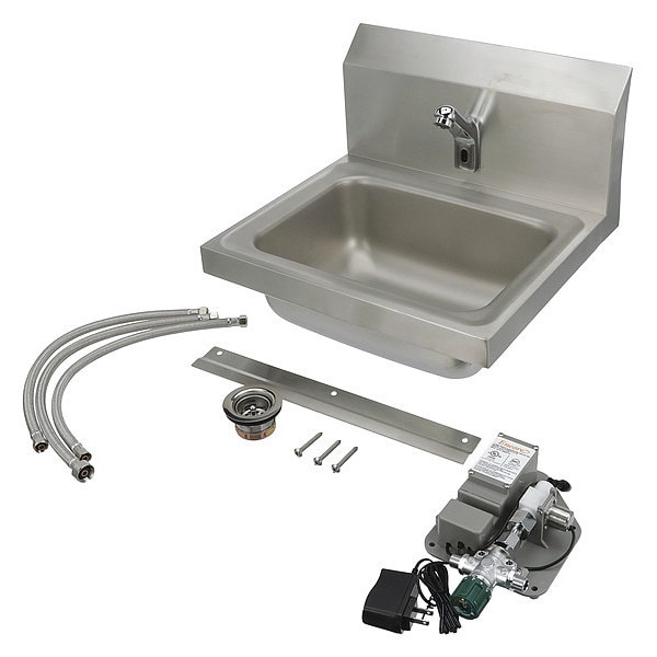 Intelli-Flo EZ Electronic Hand Wash Station AC Power with Thermostatic Mixing Valve and 1.5GPM Laminar Flow
