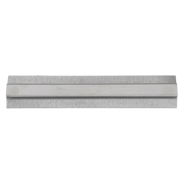 Stainless Steel Divider Bar with Galvanized Back Plate, 1/2" W X 84" L