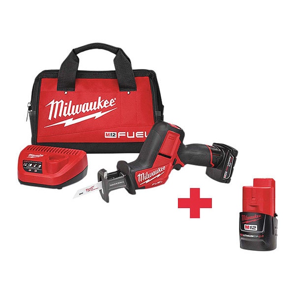 M12 FUEL HACKZALL Recip Saw Kit + M12 CP2.0 Battery