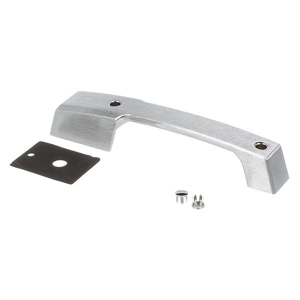 Satin Chrome Surface Mount Door Pull Han