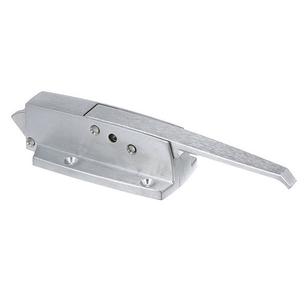 Satin Chrome Walk-In Cooler Door Safety