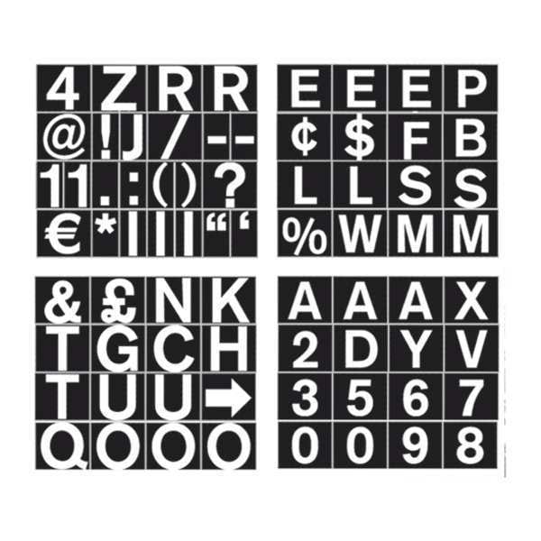 Magnetic Letters, Numbers/Symbols, 1"