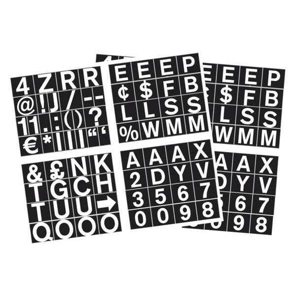 Magnetic Letters, Numbers/Symbols, 3/4"