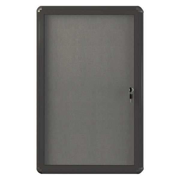 Enclosed Bulletin Board 2x3ft., 2 Door