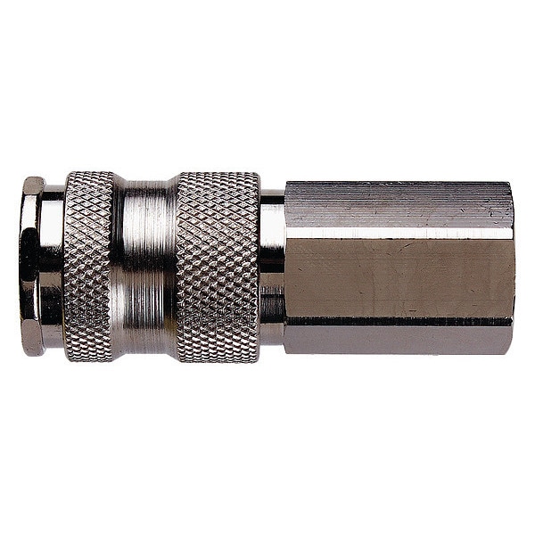 High Flow Coupler, 1/4" FNPT