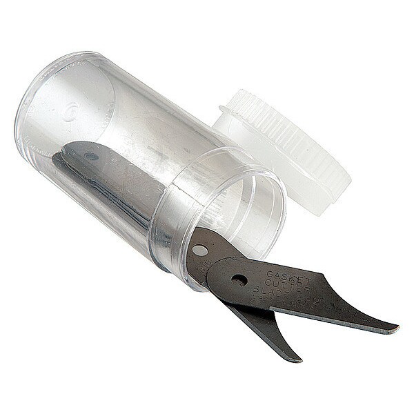 Curved Blades, 1" L x 7/8" W, PK 6