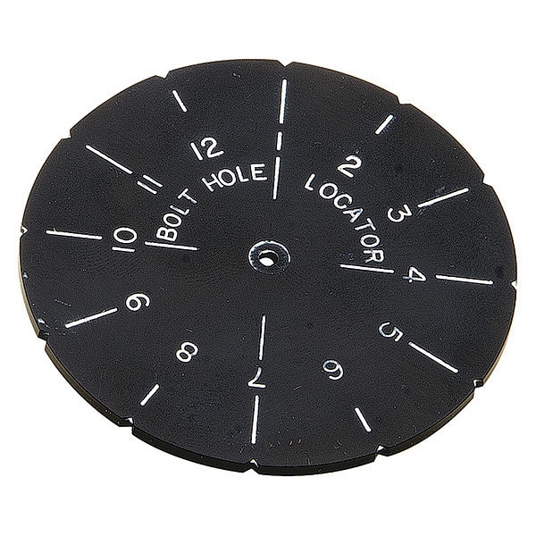 Bolt Hole Locator Template, 2-1/4" L