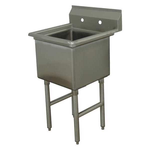 26" W x 21" L x 43" H, 16 ga. 304 Stainless Steel