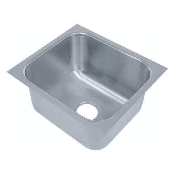 Under Mount Sinks 10x14x10, 18 g., Stainless Steel