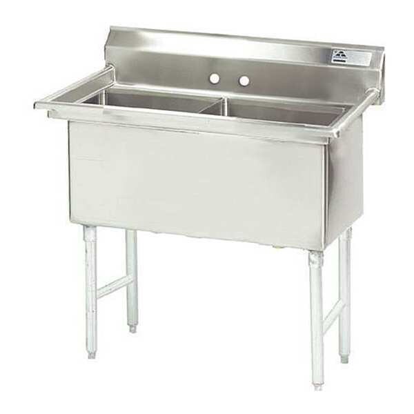 24" W x 41" L x 43" H, 14 ga. 304 Stainless Steel