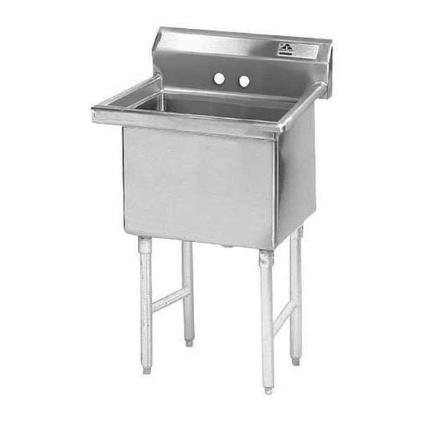 26" W x 21" L x 43" H, 14 ga. 304 Stainless Steel