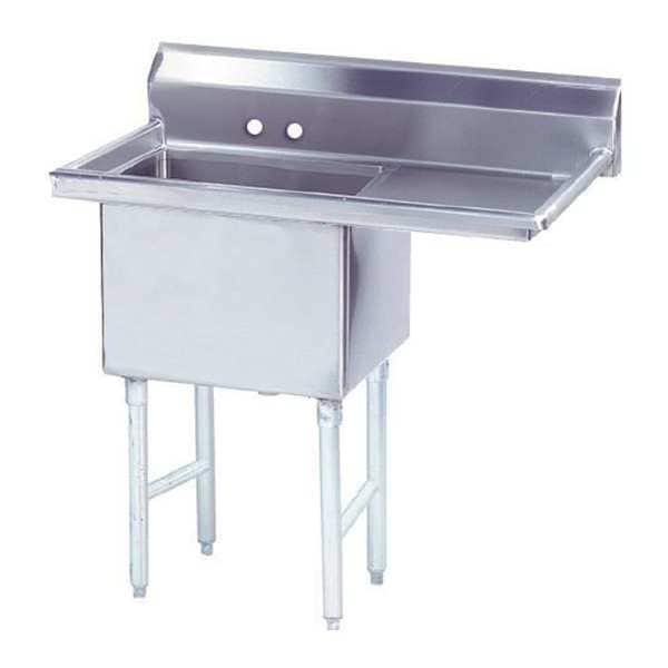 24" W x 38-1/2" L x 43" H, 14 ga. 304 Stainless Steel
