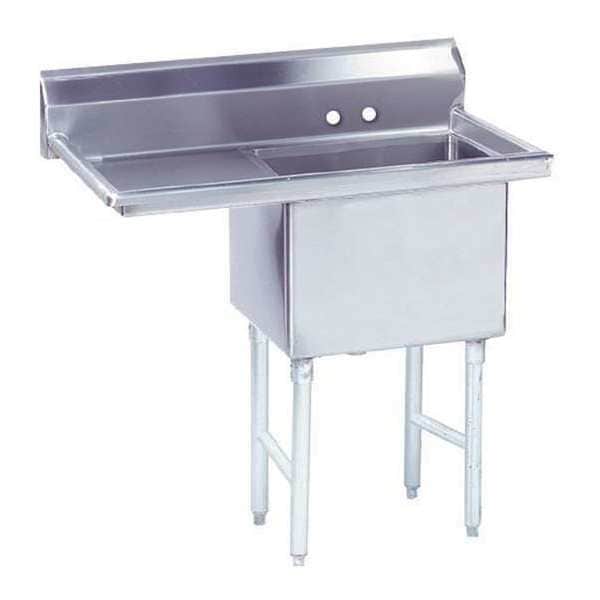 24" W x 38-1/2" L x 43" H, 14 ga. 304 Stainless Steel
