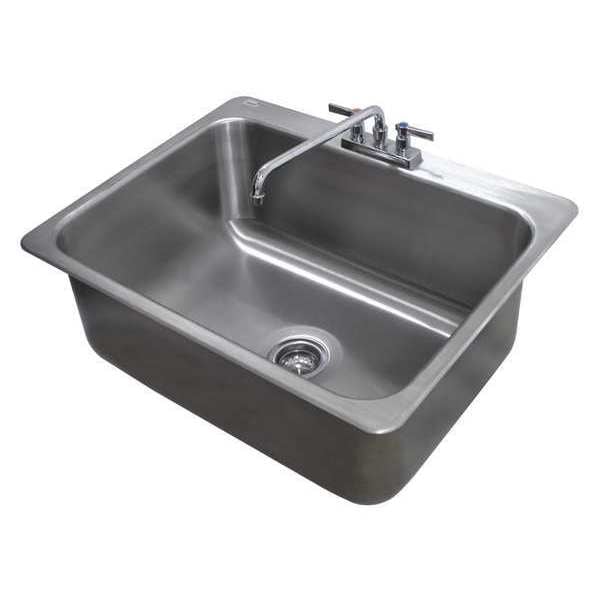 Sink, Counter Top Drop-In, 28x20x16, 18g