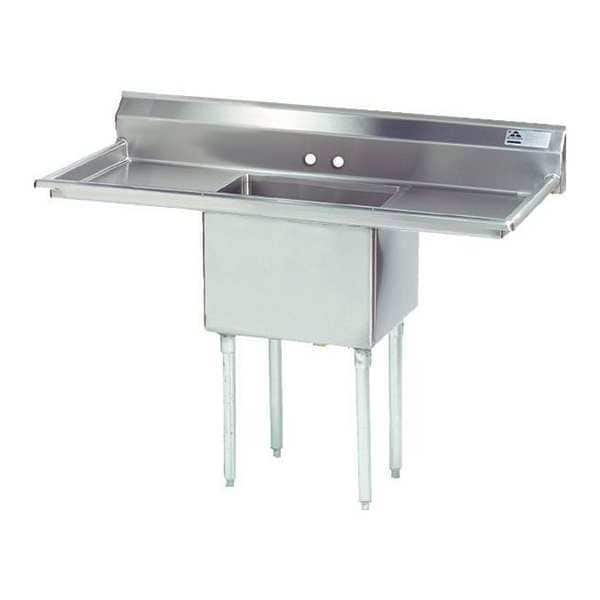 23-3/4" W x 38-1/2" L x 42-3/4" H, 18 ga. 304 Stainless Steel