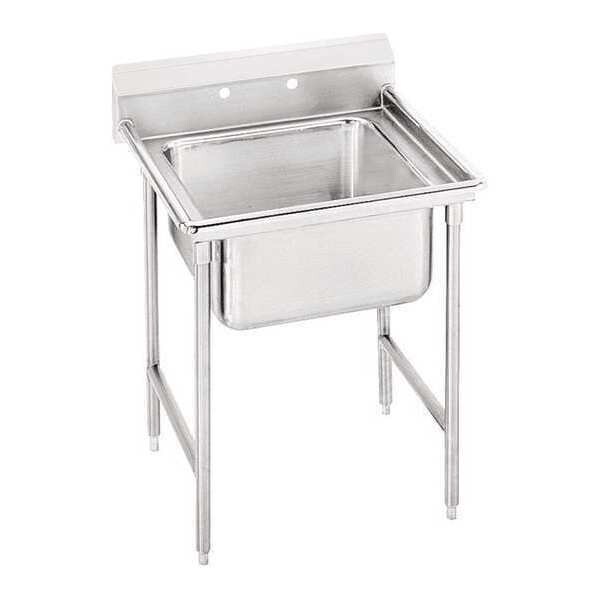 27" W x 25" L x 42" H, Heavy gauge 304 Stainless Steel