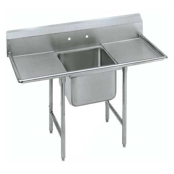 27" W x 72" L x 42" H, Heavy gauge 304 Stainless Steel