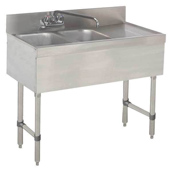 18" W x 36" L x Splash Mount (Faucet), Utility Sink and Laundry Tub