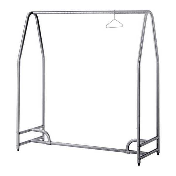 Floor Garment Rack, 48x24x74, Ss