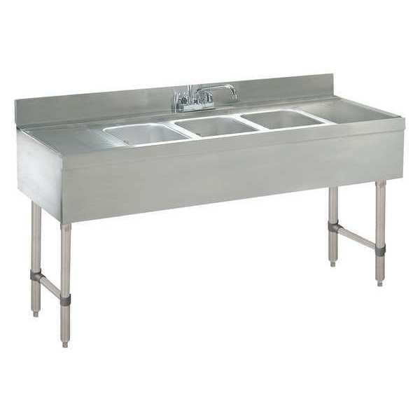 21" W x 72" L x Deck Mount (Faucet), Utility Sink and Laundry Tub